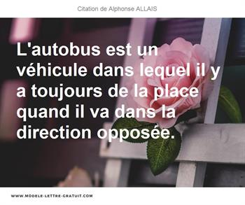 Citations Alphonse ALLAIS