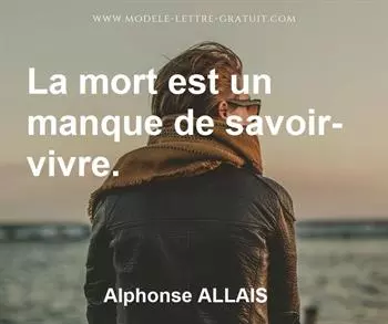 Citation de Alphonse ALLAIS
