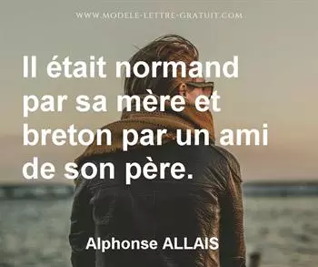Citation de Alphonse ALLAIS