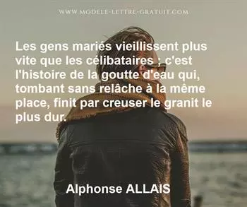Citation de Alphonse ALLAIS