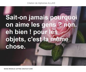 Citations Alphonse ALLAIS