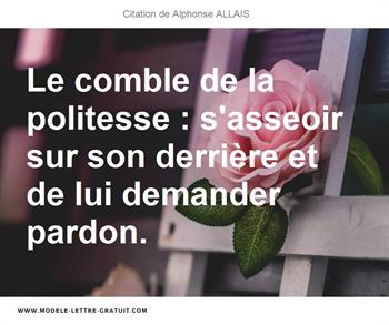 Citations Alphonse ALLAIS