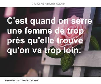 Citations Alphonse ALLAIS