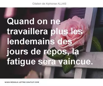 Citations Alphonse ALLAIS