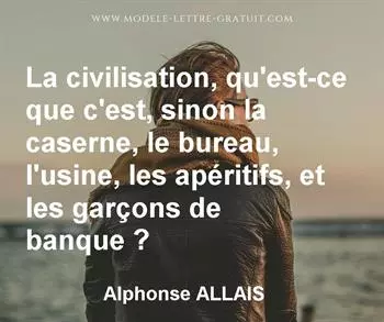 Citation de Alphonse ALLAIS