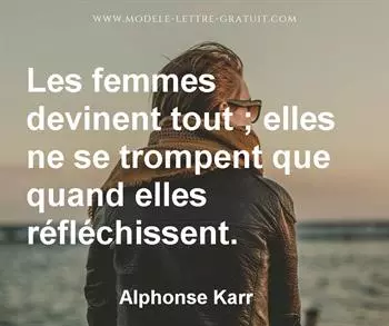 Citation de Alphonse Karr