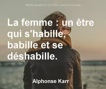Citation de Alphonse Karr