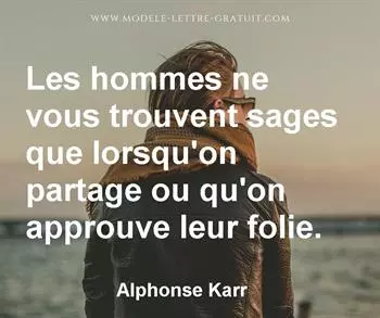 Citation de Alphonse Karr