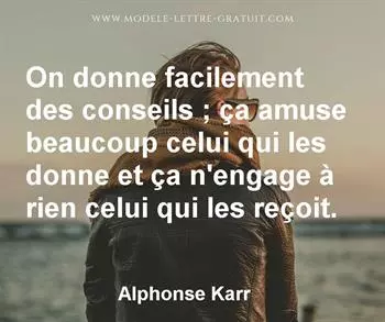 Citation de Alphonse Karr
