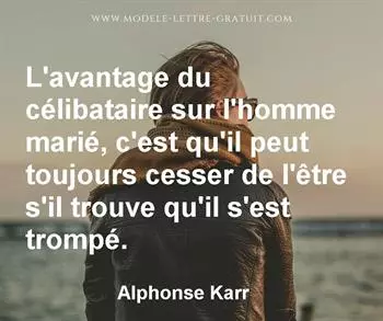 Citation de Alphonse Karr