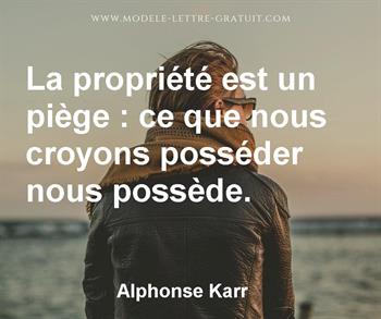 Citation de Alphonse Karr