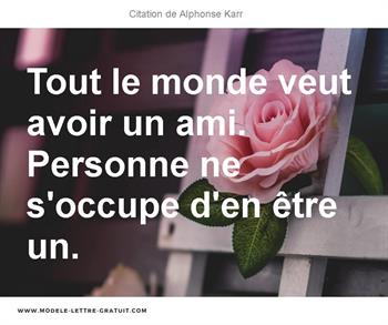 Citations Alphonse Karr