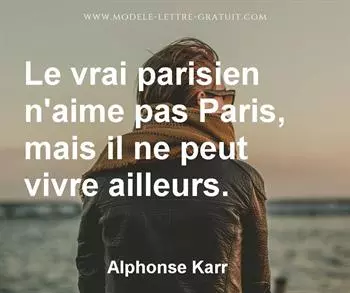 Citation de Alphonse Karr