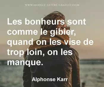 Citation de Alphonse Karr