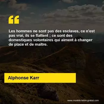Citation Alphonse Karr