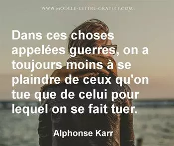 Citation de Alphonse Karr