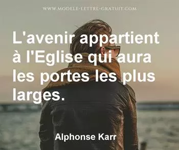 Citation de Alphonse Karr