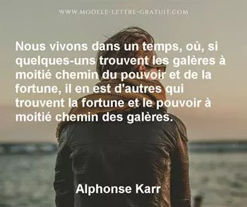 Citation de Alphonse Karr