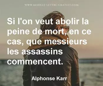 Citation de Alphonse Karr