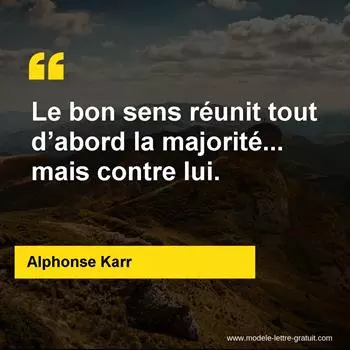 Citation Alphonse Karr