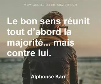 Citation de Alphonse Karr