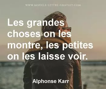 Citation de Alphonse Karr