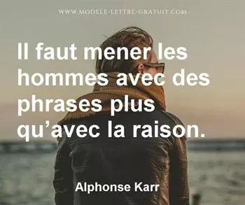 Citation de Alphonse Karr