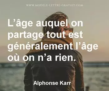 Citation de Alphonse Karr