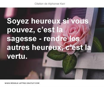 Citations Alphonse Karr