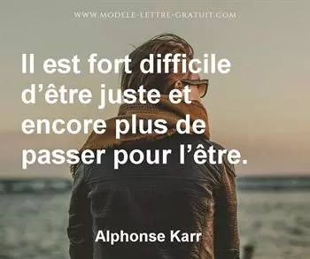 Citation de Alphonse Karr