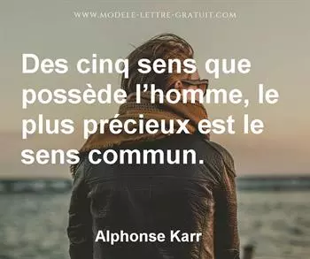 Citation de Alphonse Karr