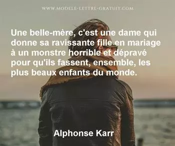 Citation de Alphonse Karr