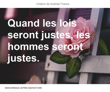 Citations Anatole France