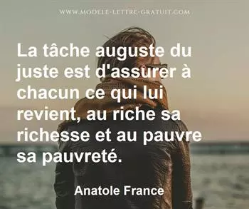 Citation de Anatole France