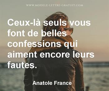 Citation de Anatole France