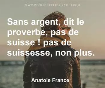Citation de Anatole France