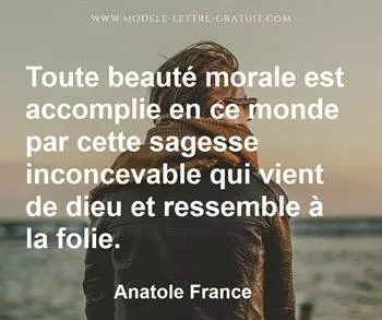 Citation de Anatole France