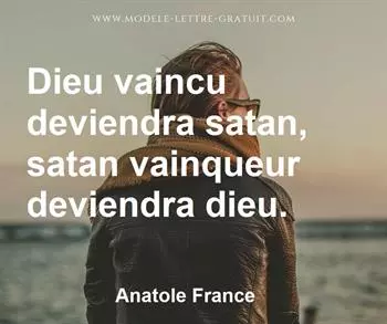 Citation de Anatole France