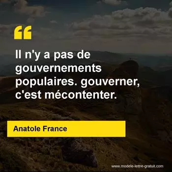 Citation Anatole France