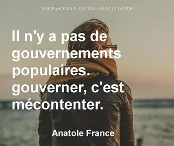 Citation de Anatole France