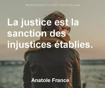 Citation de Anatole France
