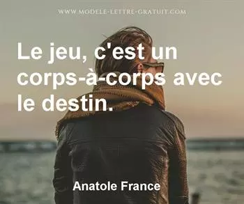 Citation de Anatole France