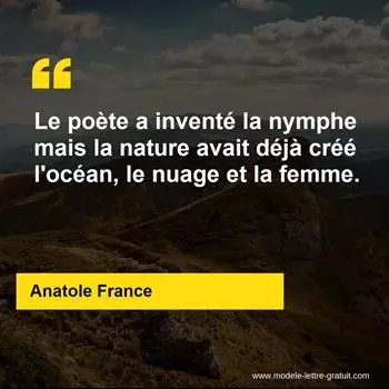 Citation Anatole France