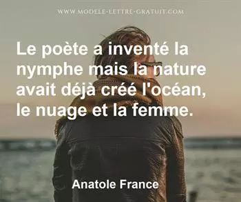 Citation de Anatole France