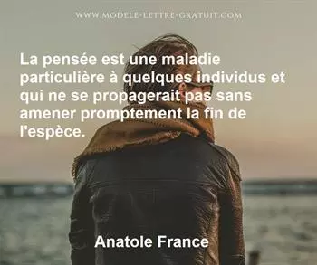 Citation de Anatole France