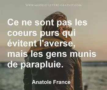 Citation de Anatole France