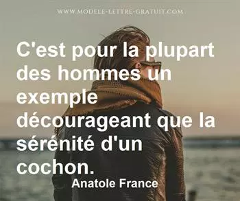 Citation de Anatole France