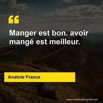 Citation Anatole France