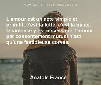 Citation de Anatole France