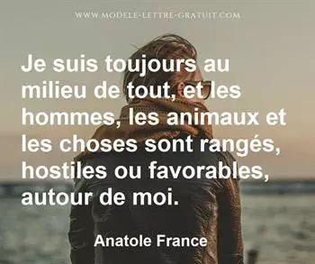 Citation de Anatole France